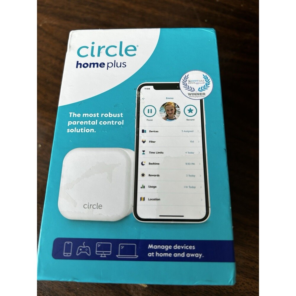 Circle Home Plus Parental Controls Internet & Mobile Devices White SLVH2-03
